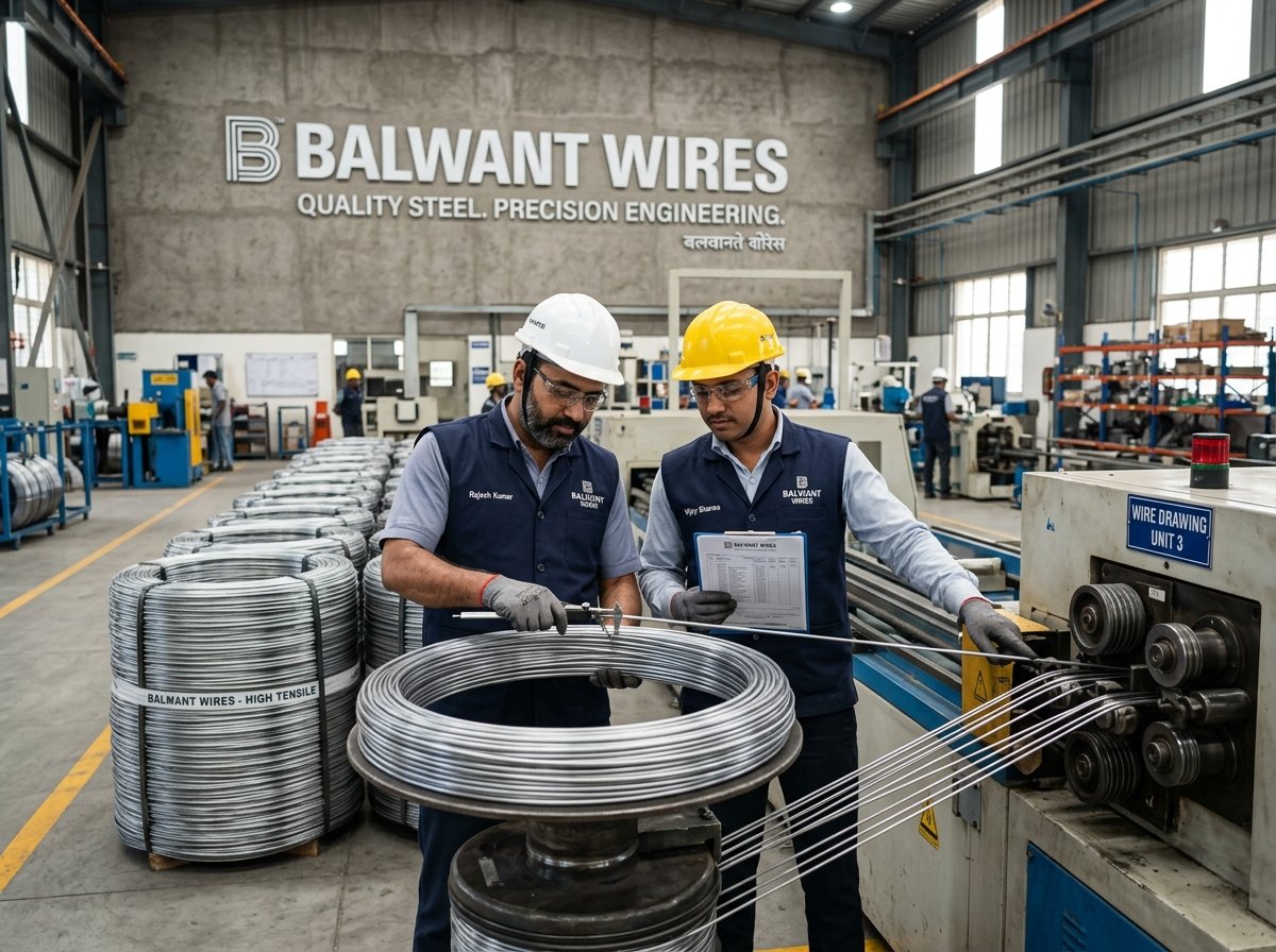 Balwant Wires Modern Plant Floor & Engineering Team